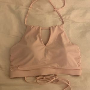 Baby Pink Athleta Swim Top